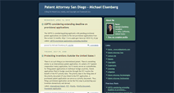 Desktop Screenshot of blog.mdepatents.com